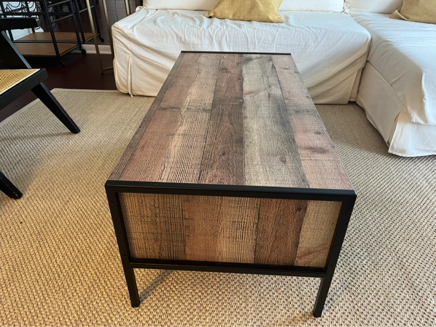 Coffee Table with Drawer and Shelf - photo 3