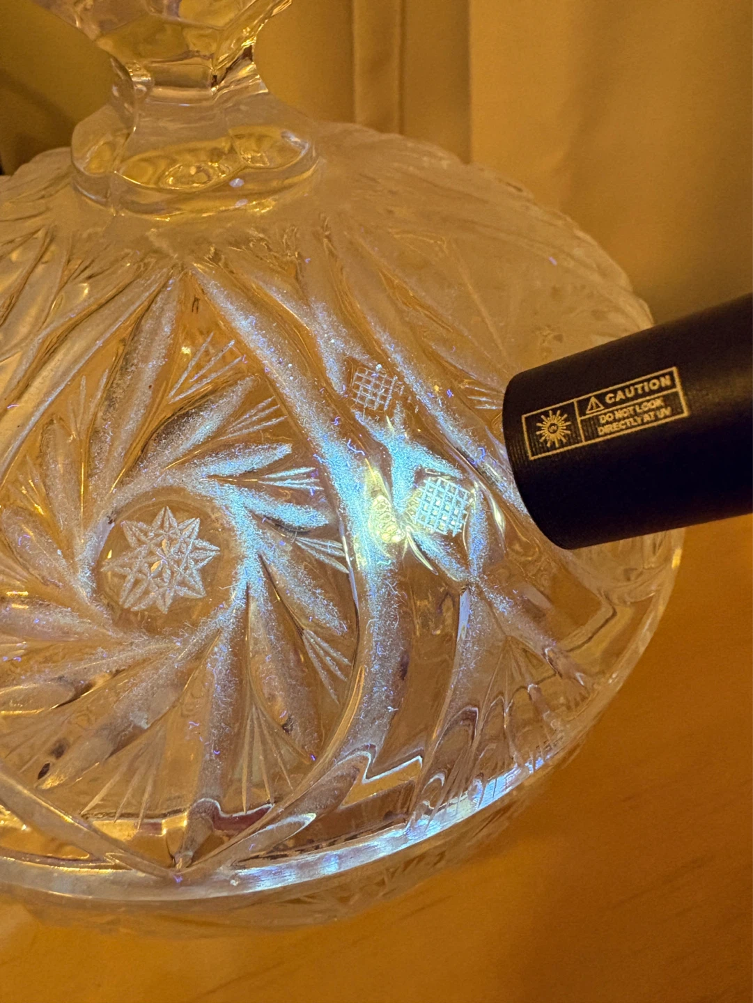 Crystal Footed Candy Dish
