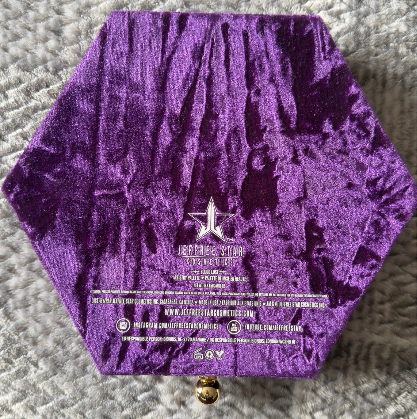 💜Jeffree Star Bloodlust Palette - Gently Used💜 - photo 3