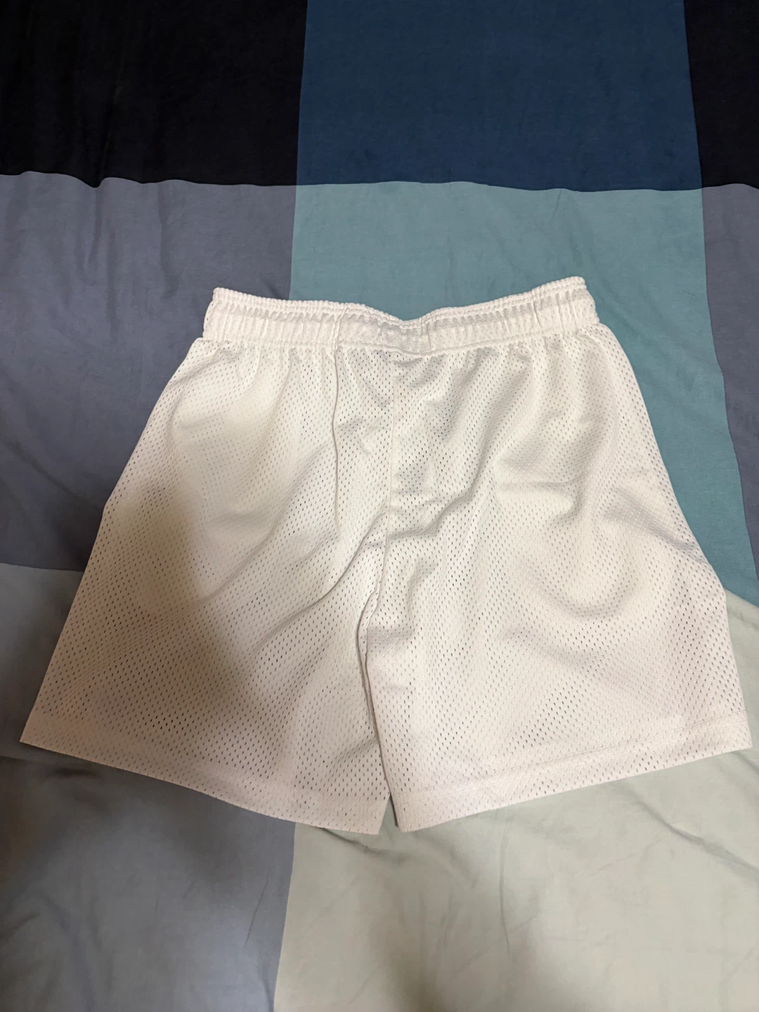 Eric Emanuel White Mesh Shorts XL - photo 2
