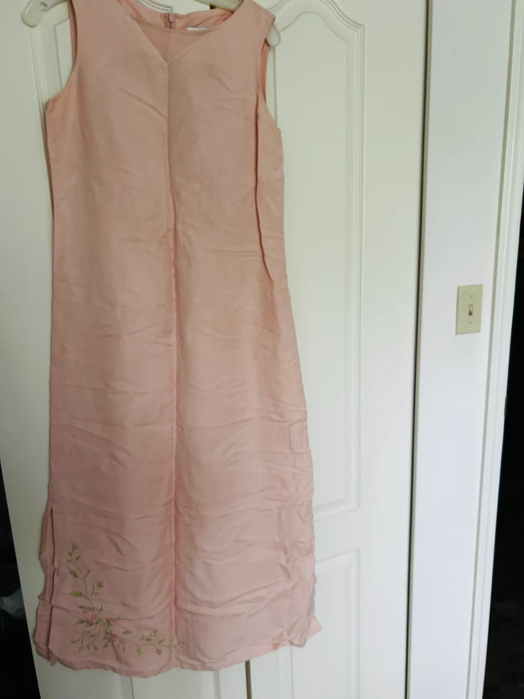 NEW ELEGANT LINEN Embroidered Maxi Dress - photo 2