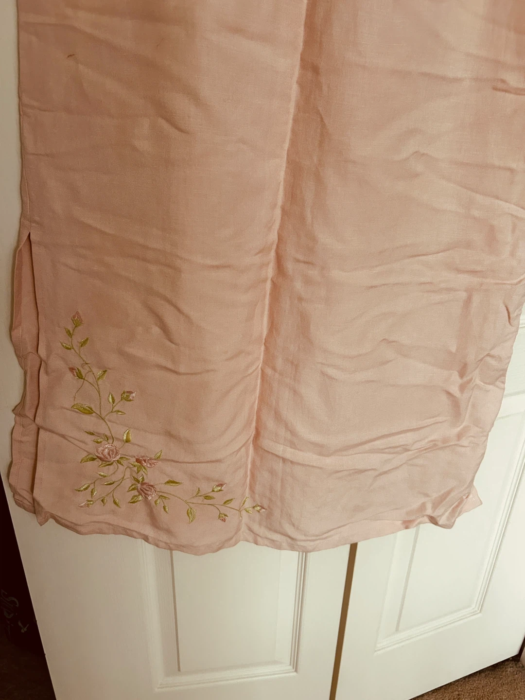 NEW ELEGANT LINEN Embroidered Maxi Dress - photo 4