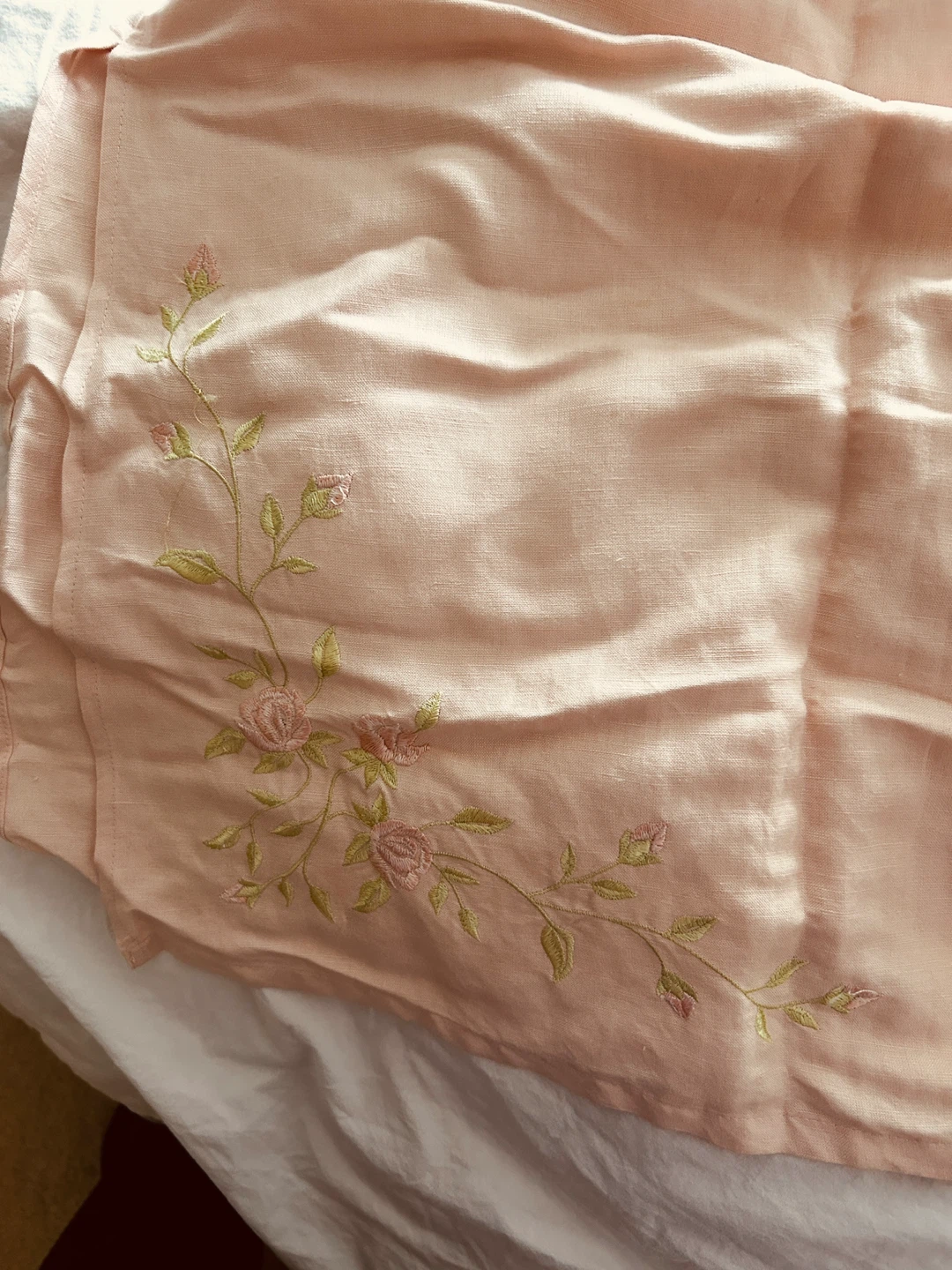 NEW ELEGANT LINEN Embroidered Maxi Dress - photo 3