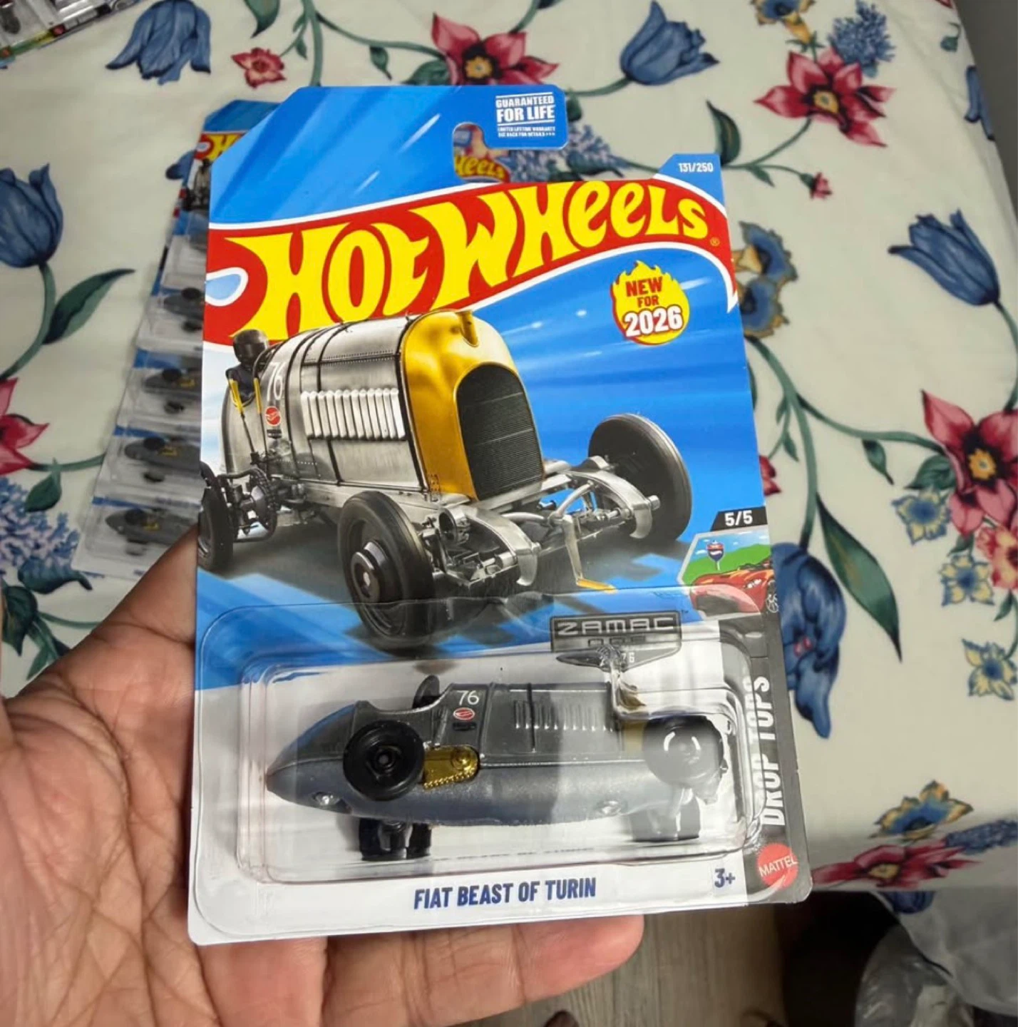 Hot Wheels Fiat Beast of Turin ZAMAC