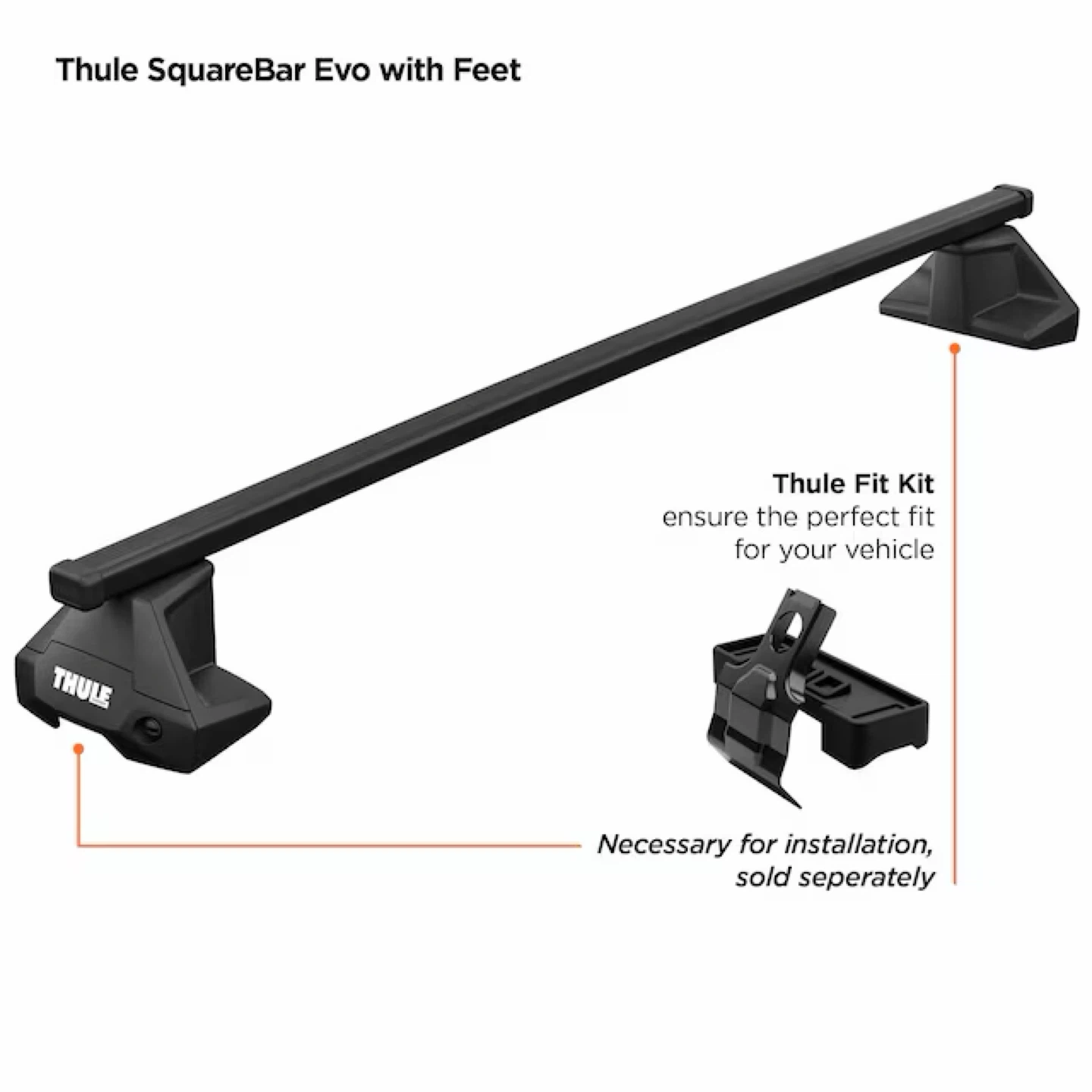 Thule Roof Rack Crossbars