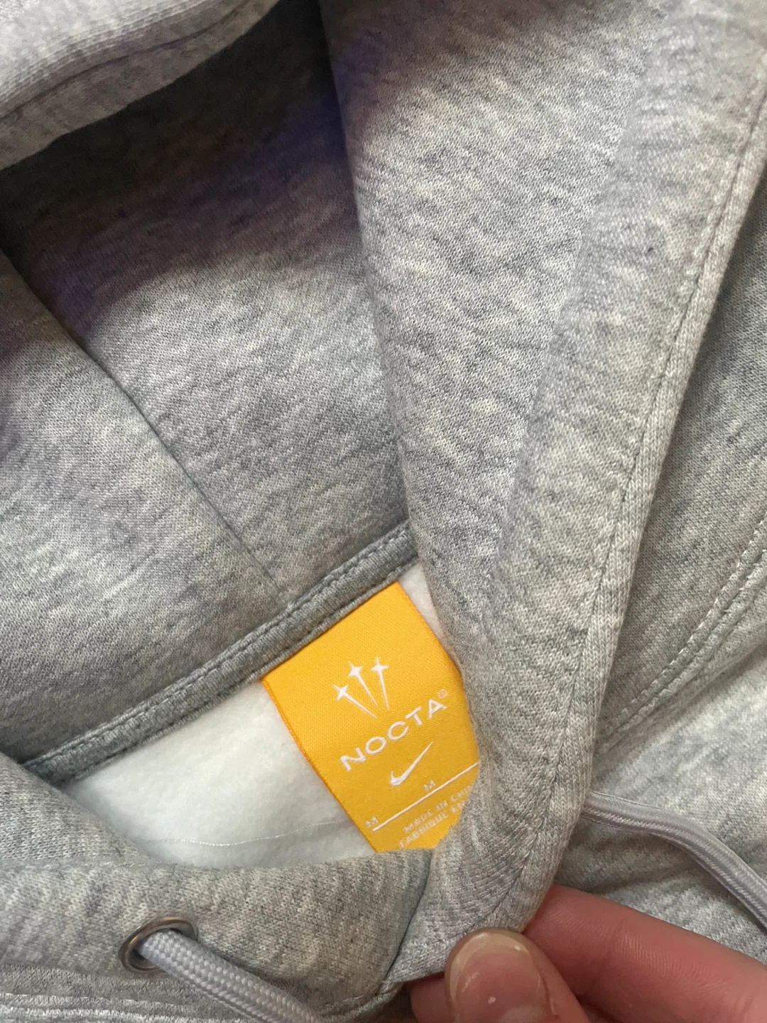 Nike NOCTA Grey Hoodie - photo 4