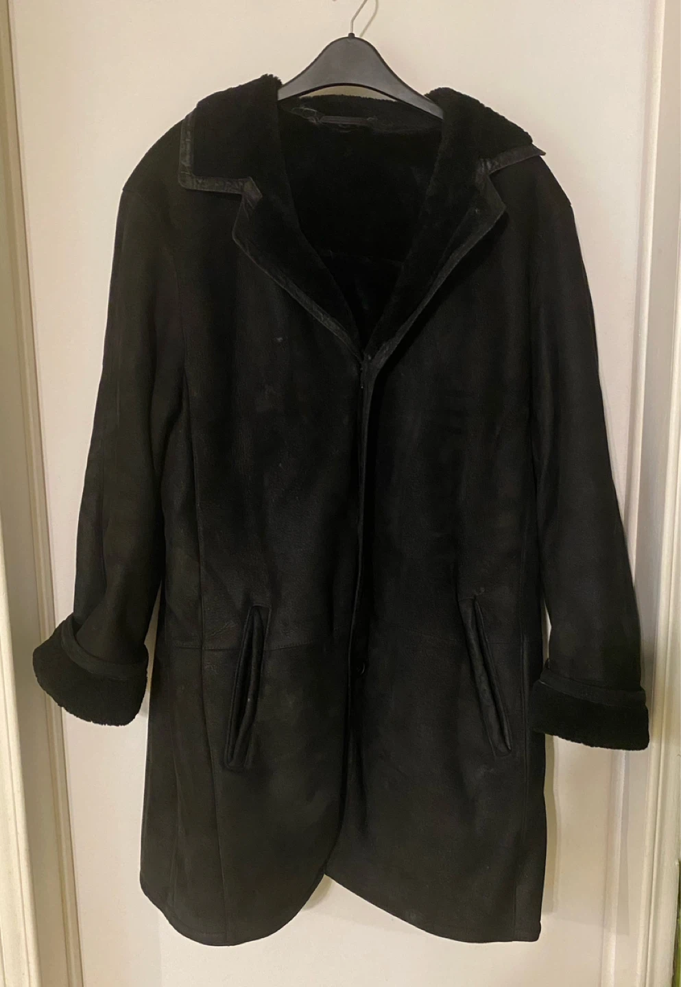 Sheepskin coat