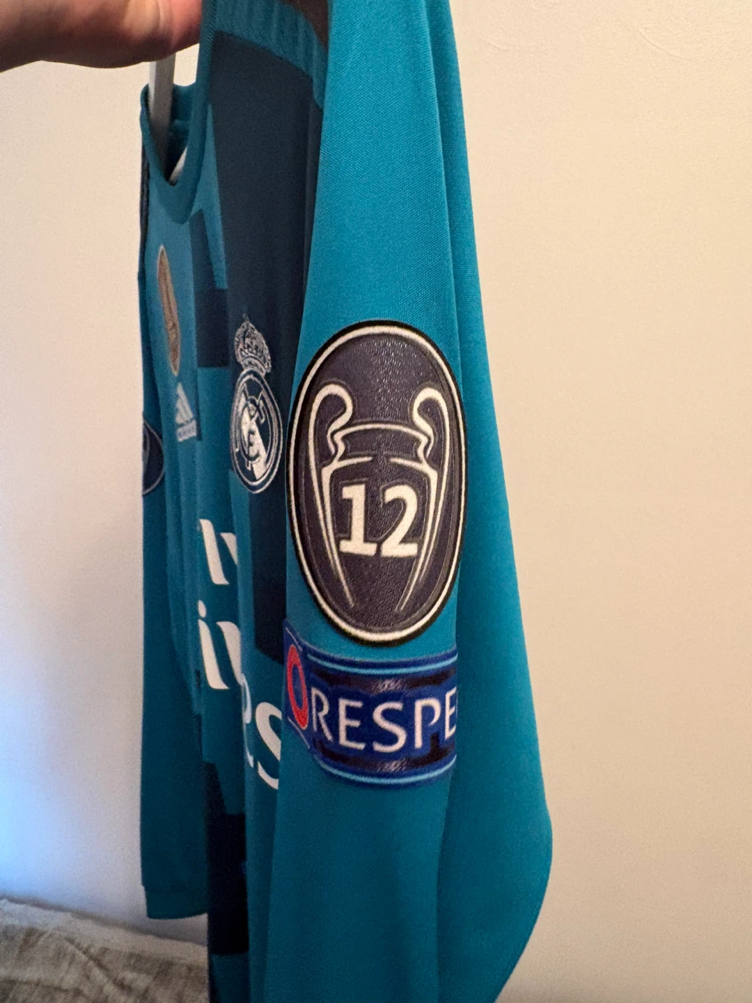 Real Madrid Ronaldo 7 Long Sleeve Jersey 2017 - photo 3
