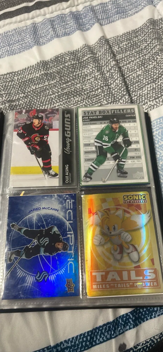Pokemon and NHL Trading Cards Lot