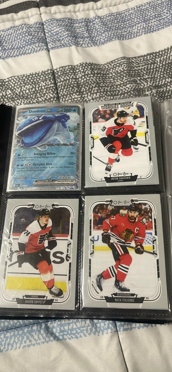 Pokemon and NHL Trading Cards Lot - photo 2