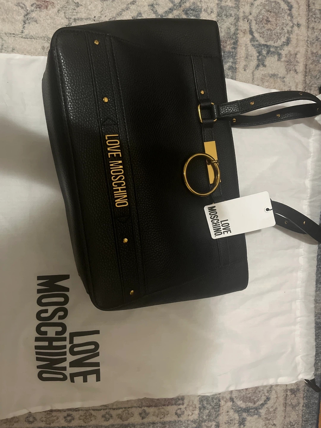 Love Moschino Black Tote Bag - photo 5