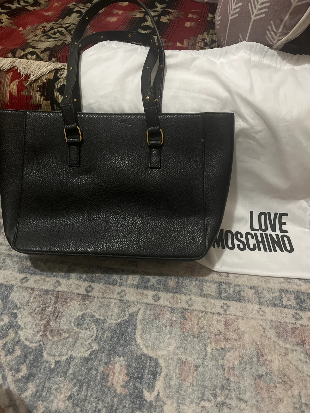 Love Moschino Black Tote Bag - photo 3