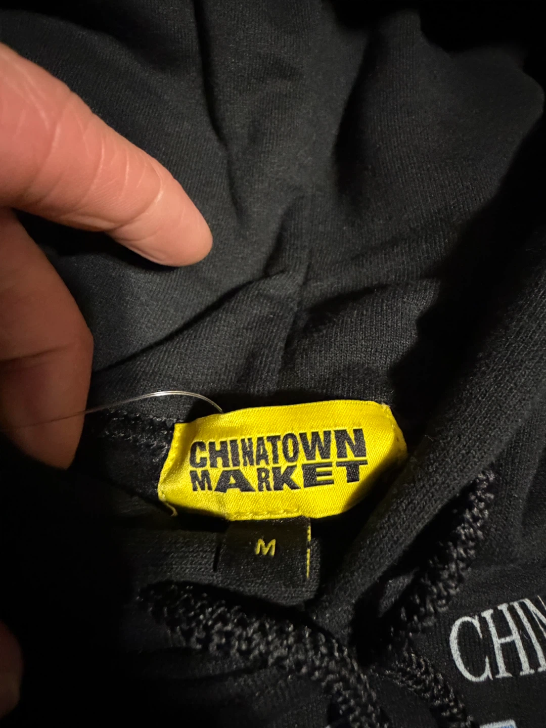 Chinatown Market Back 2 Back Champions Hoodie Black M - photo 5