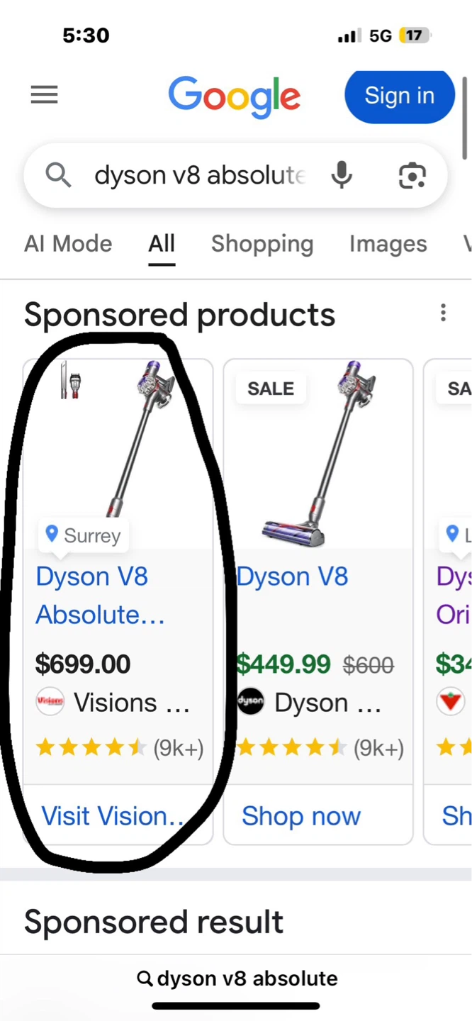 Dyson V8 Absolute Vacuum - photo 2