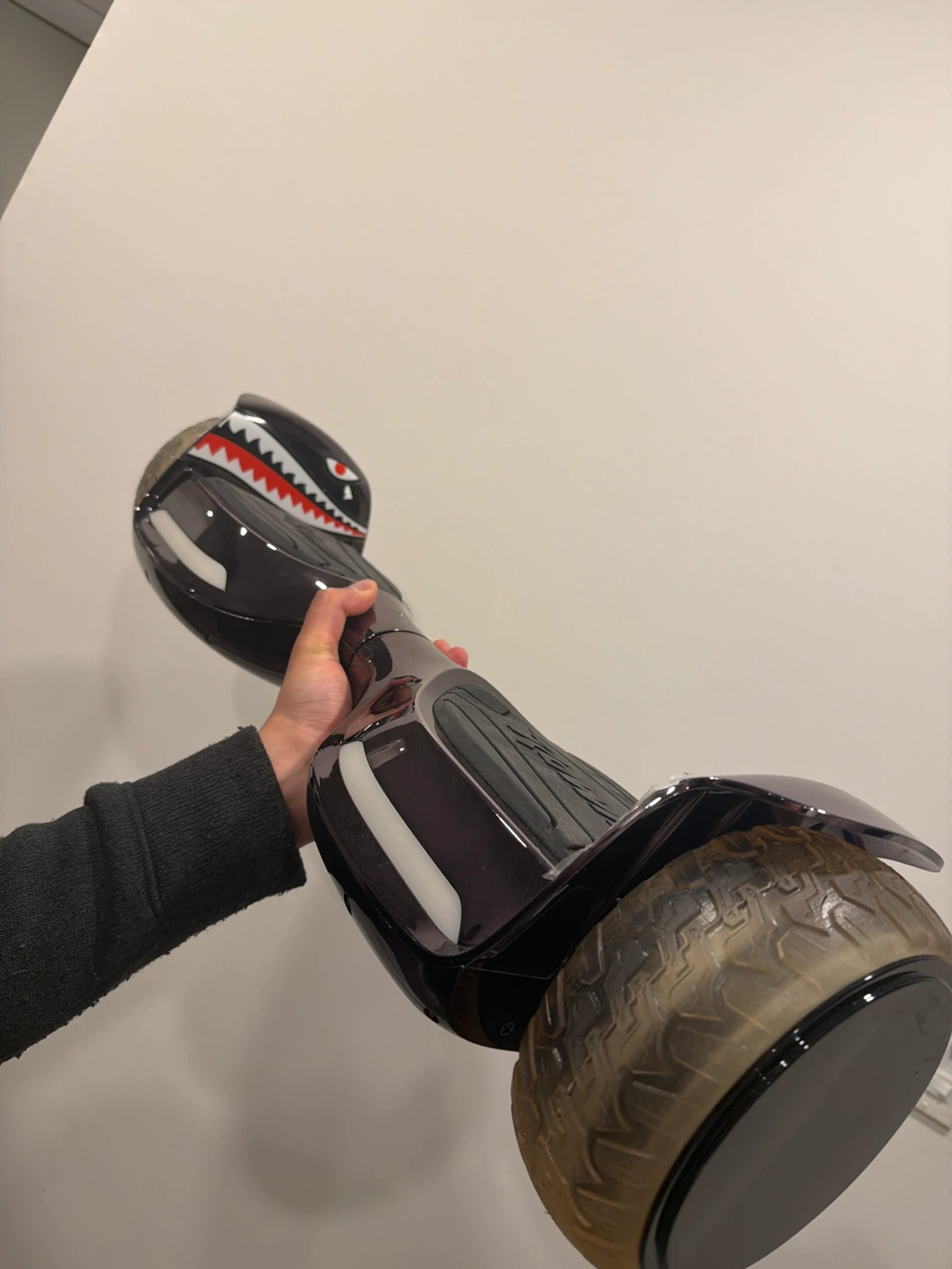 Hoverboard with Shark Graphics - photo 2