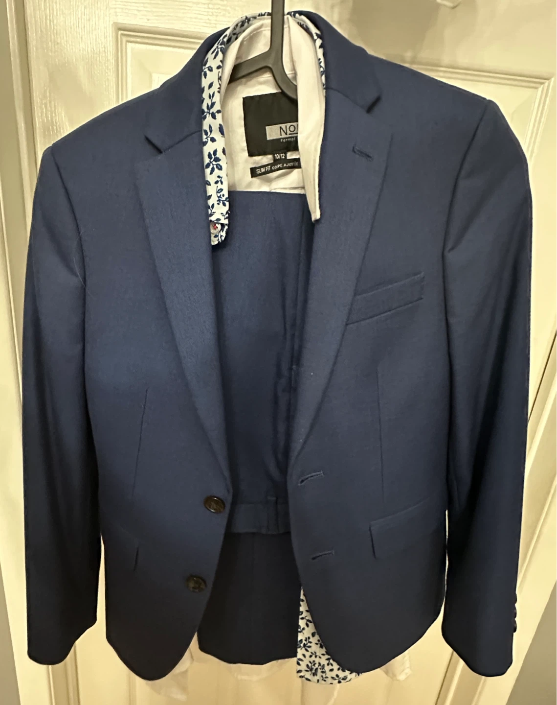 Ralph Lauren Boys Navy Slim Fit Suit