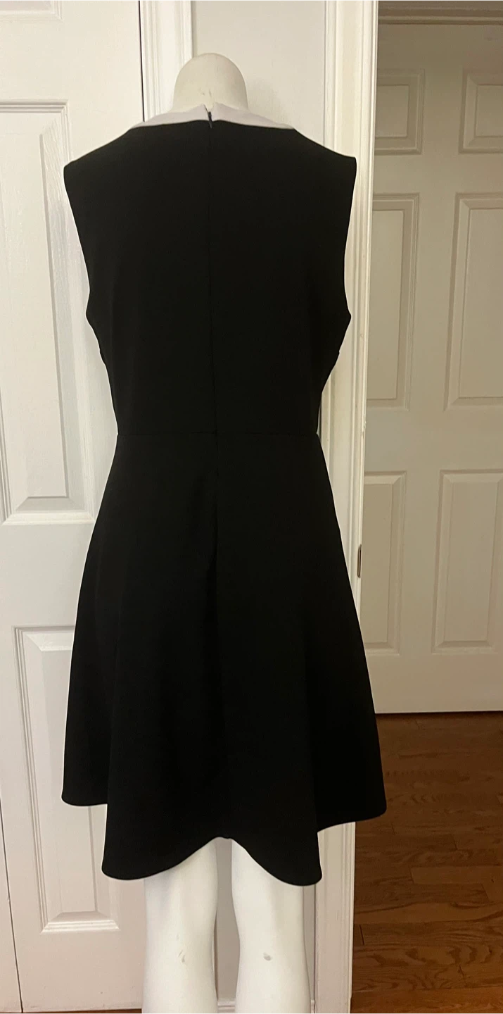 SCAPA LAURENPERRY Black Fit & Flare Dress - photo 3