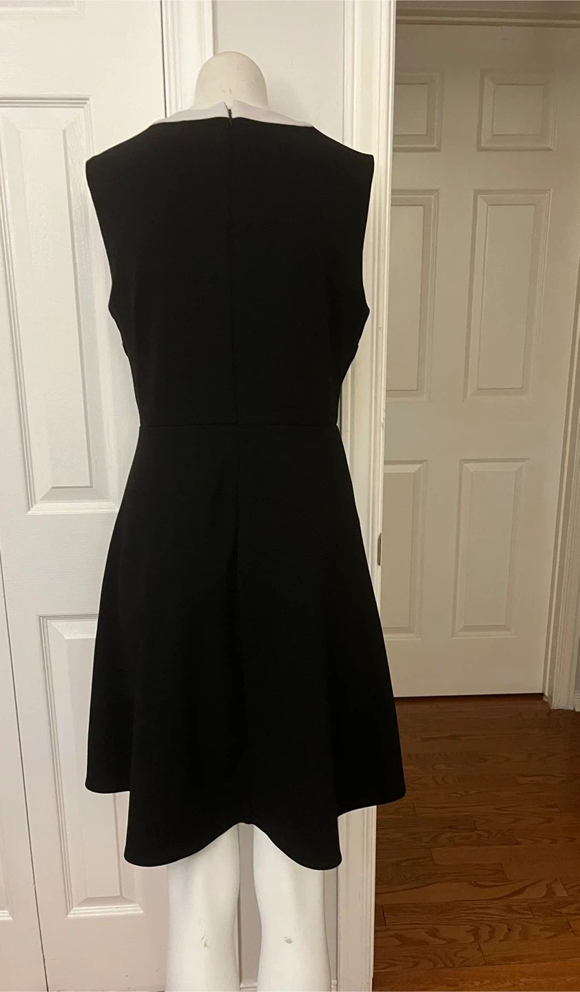 SCAPA LAURENPERRY Black Fit & Flare Dress - photo 5
