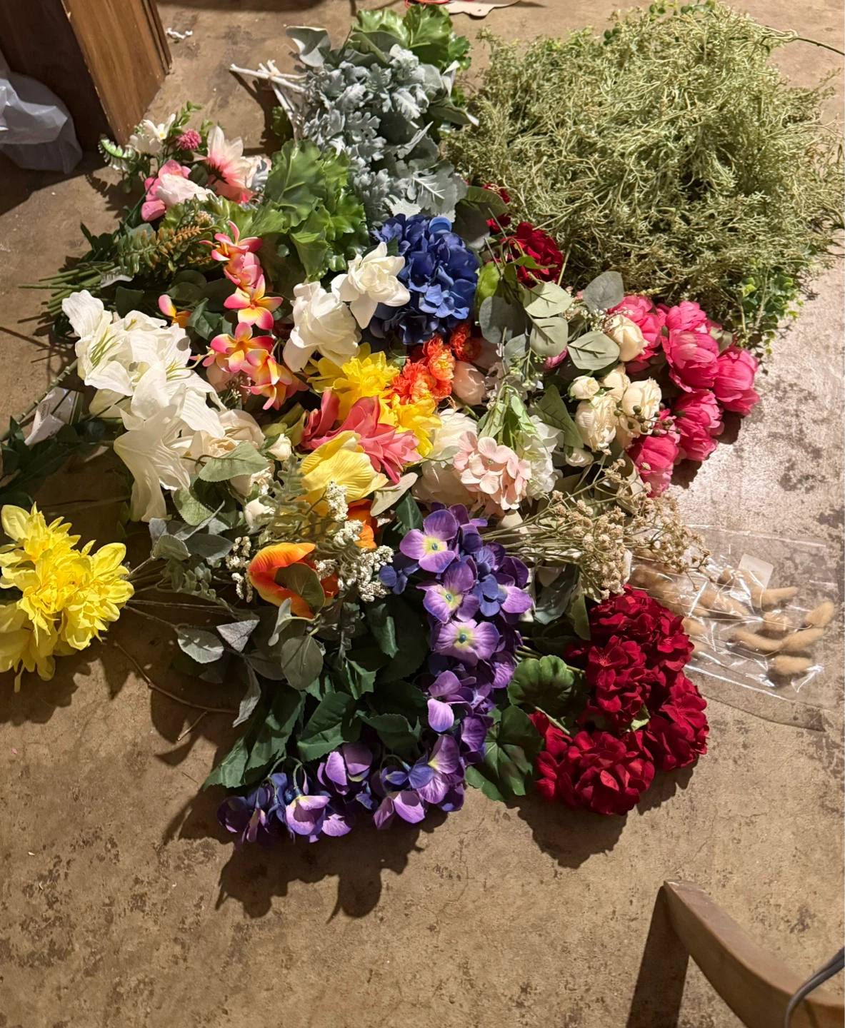 Assorted Artificial Flowers and Greenery Bundle - photo 5