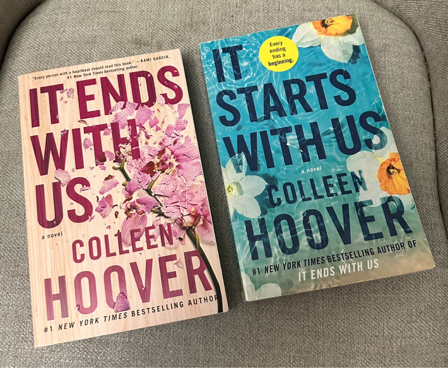 Colleen Hoover "It Ends With Us" & "It Starts With Us" Novels
