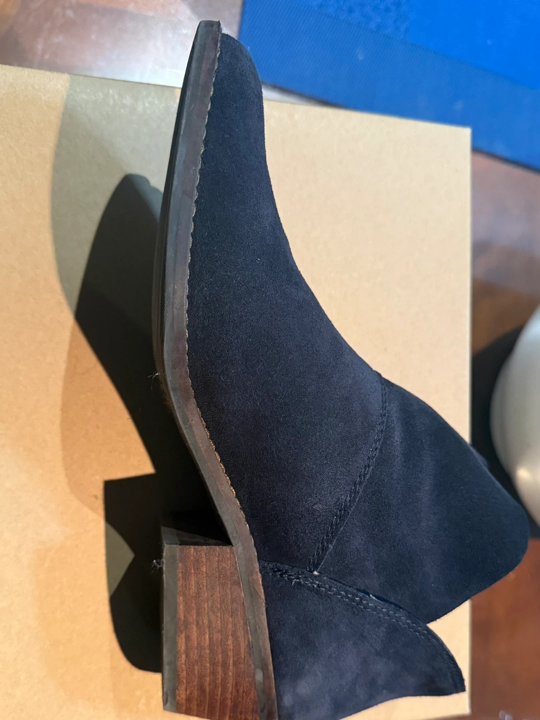 Lucky Brand Suede Ankle Boots