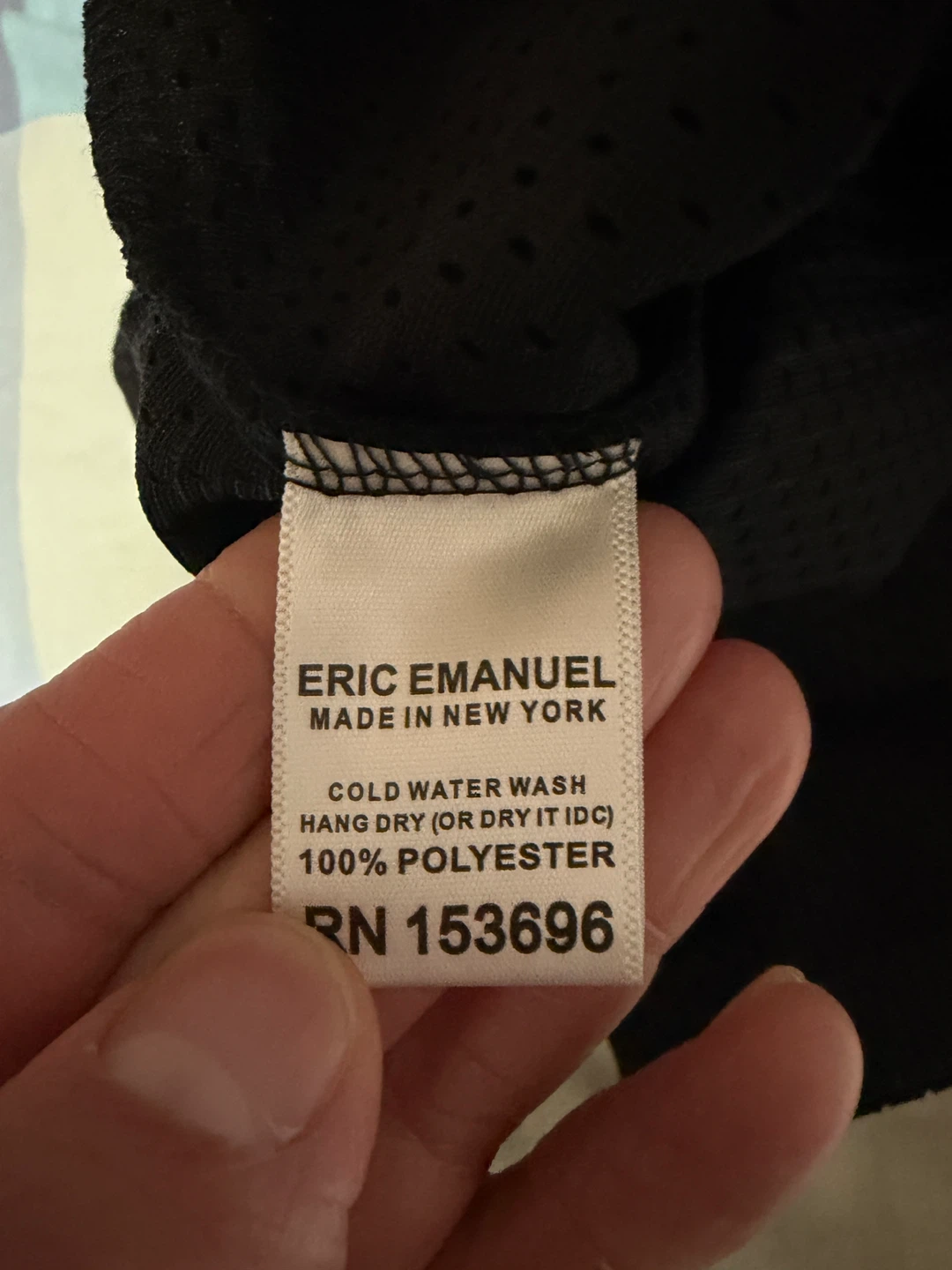 Eric Emanuel Black Mesh Shorts XL - photo 4