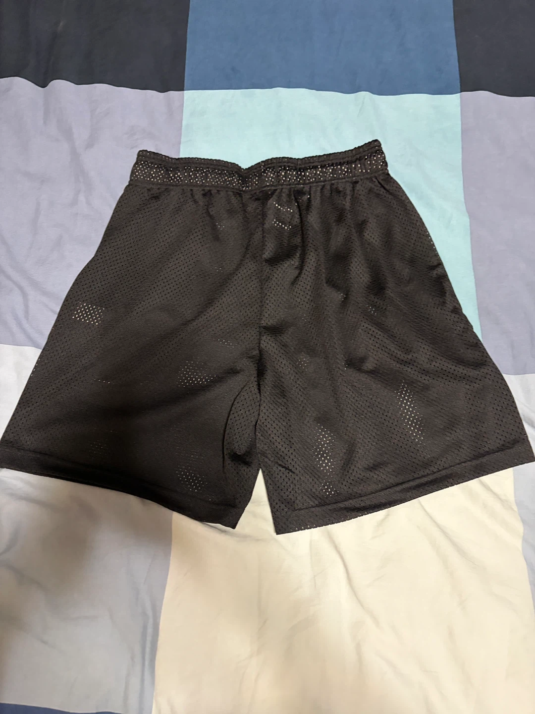 Eric Emanuel Black Mesh Shorts XL - photo 2