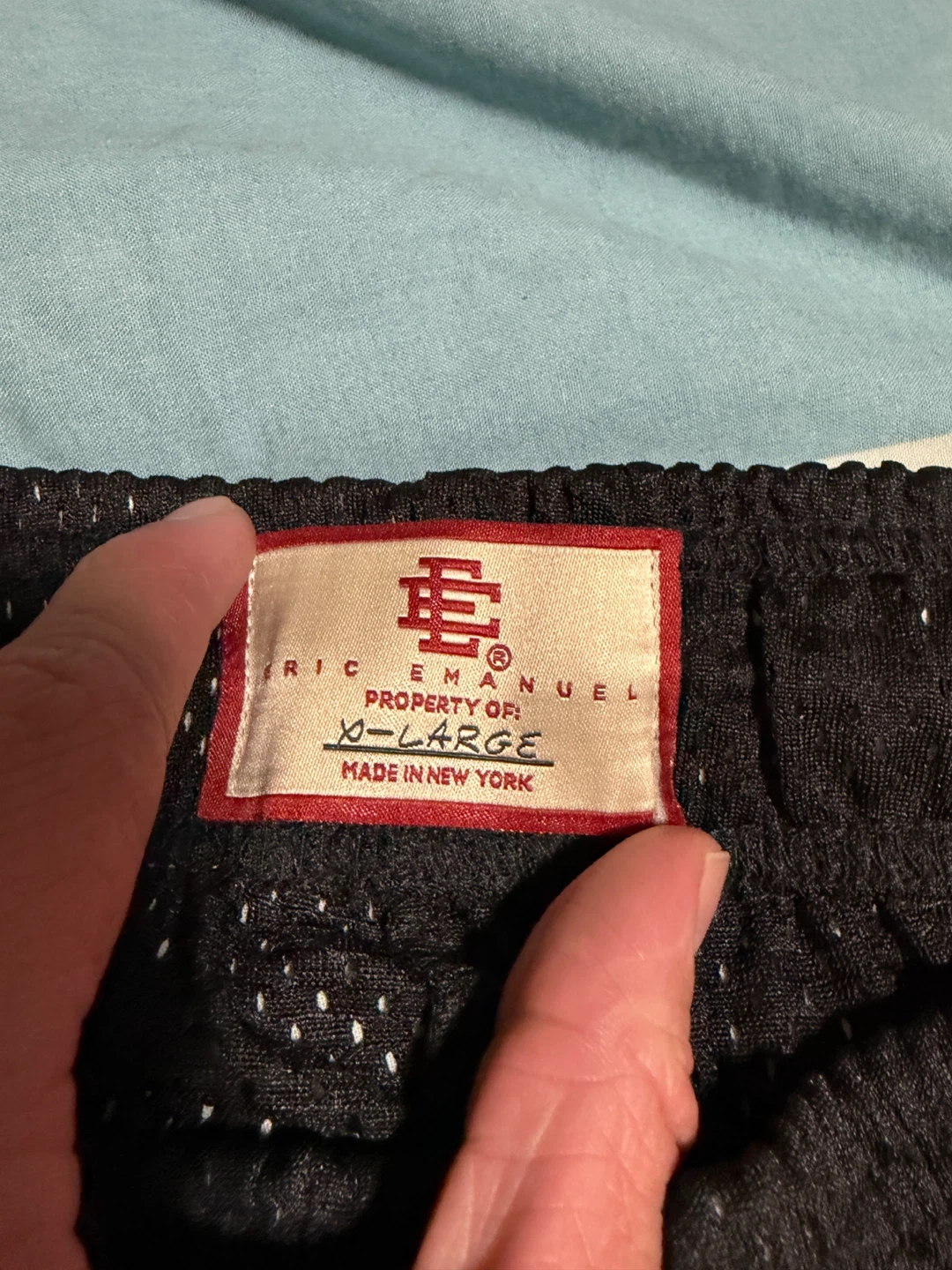 Eric Emanuel Black Mesh Shorts XL - photo 5