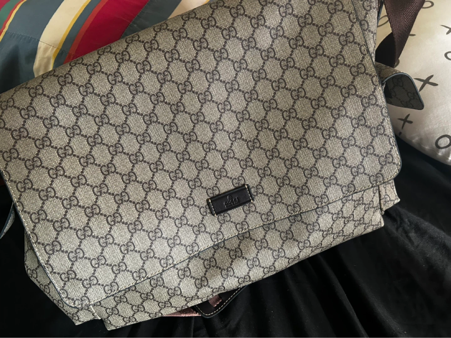Gucci diaper bag