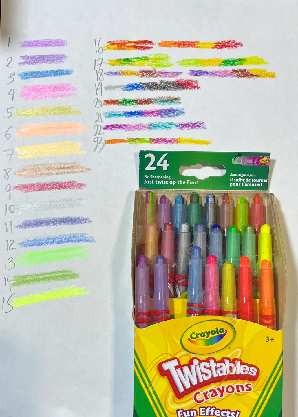 Crayola Twistables Crayons - 23 Count