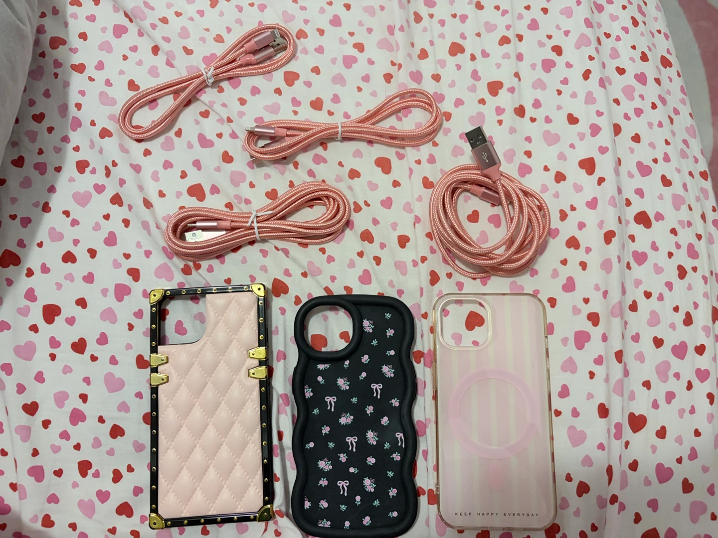 IPhone 13 cases + cables