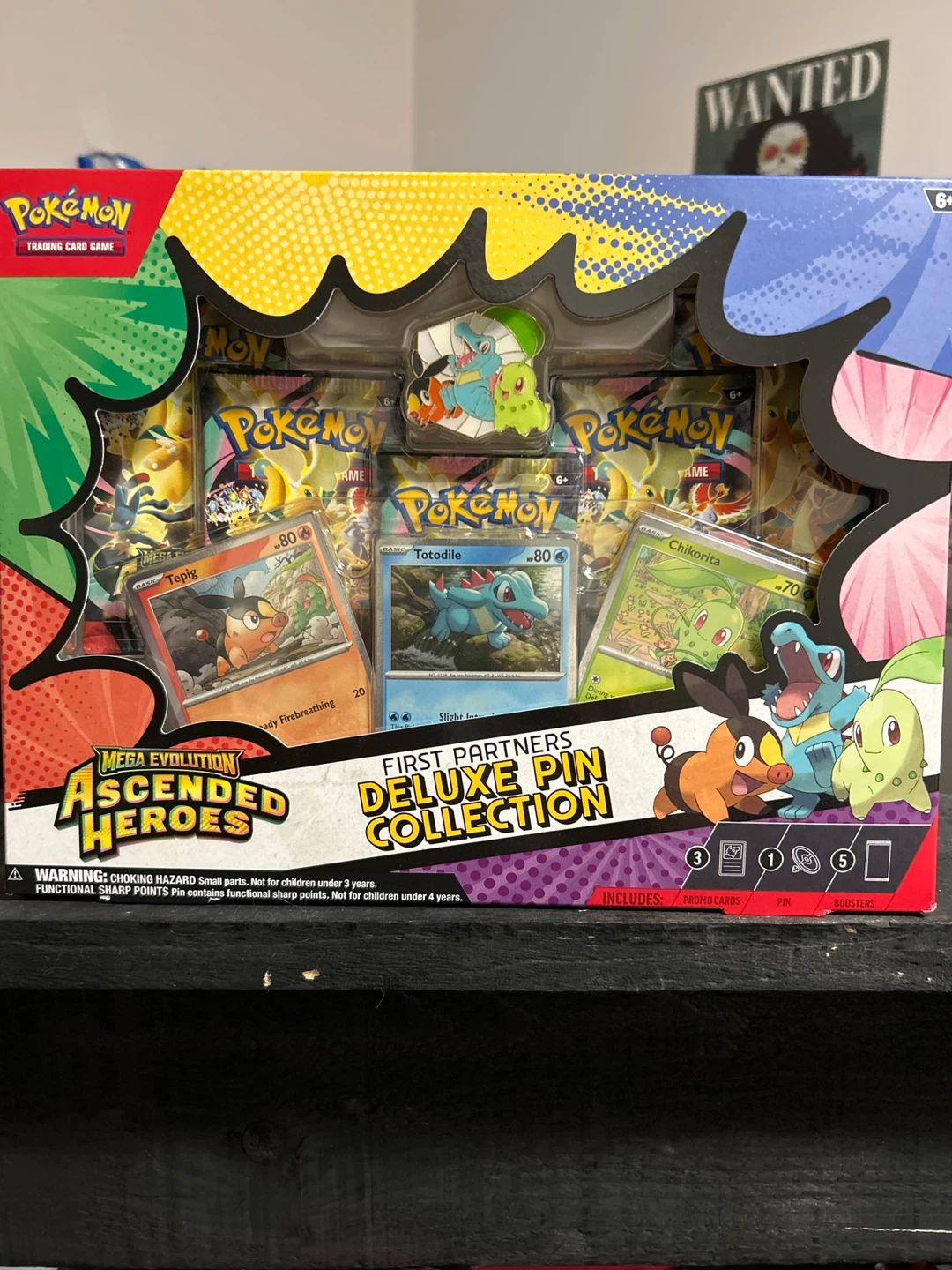 Pokémon Ascended Heroes First Partners Deluxe Pin Collection