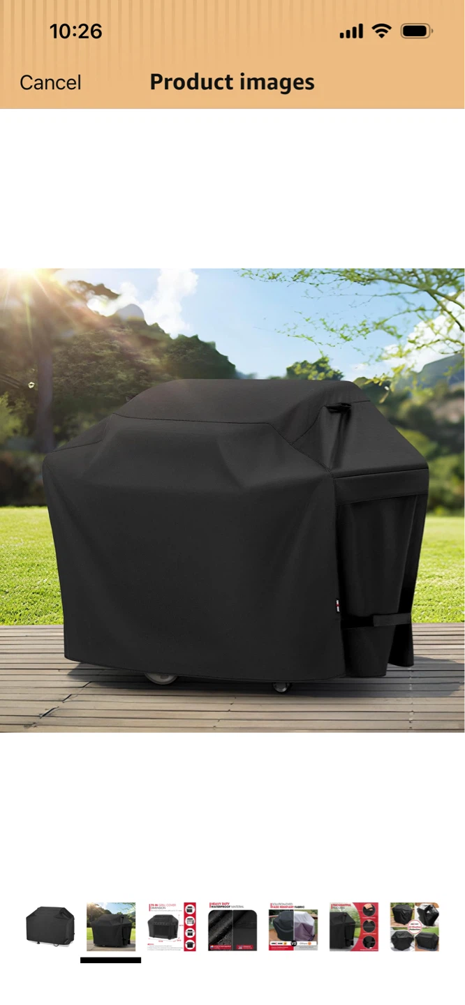New-Unicook Xl Size Heavy Duty Waterproof Grill Cover!