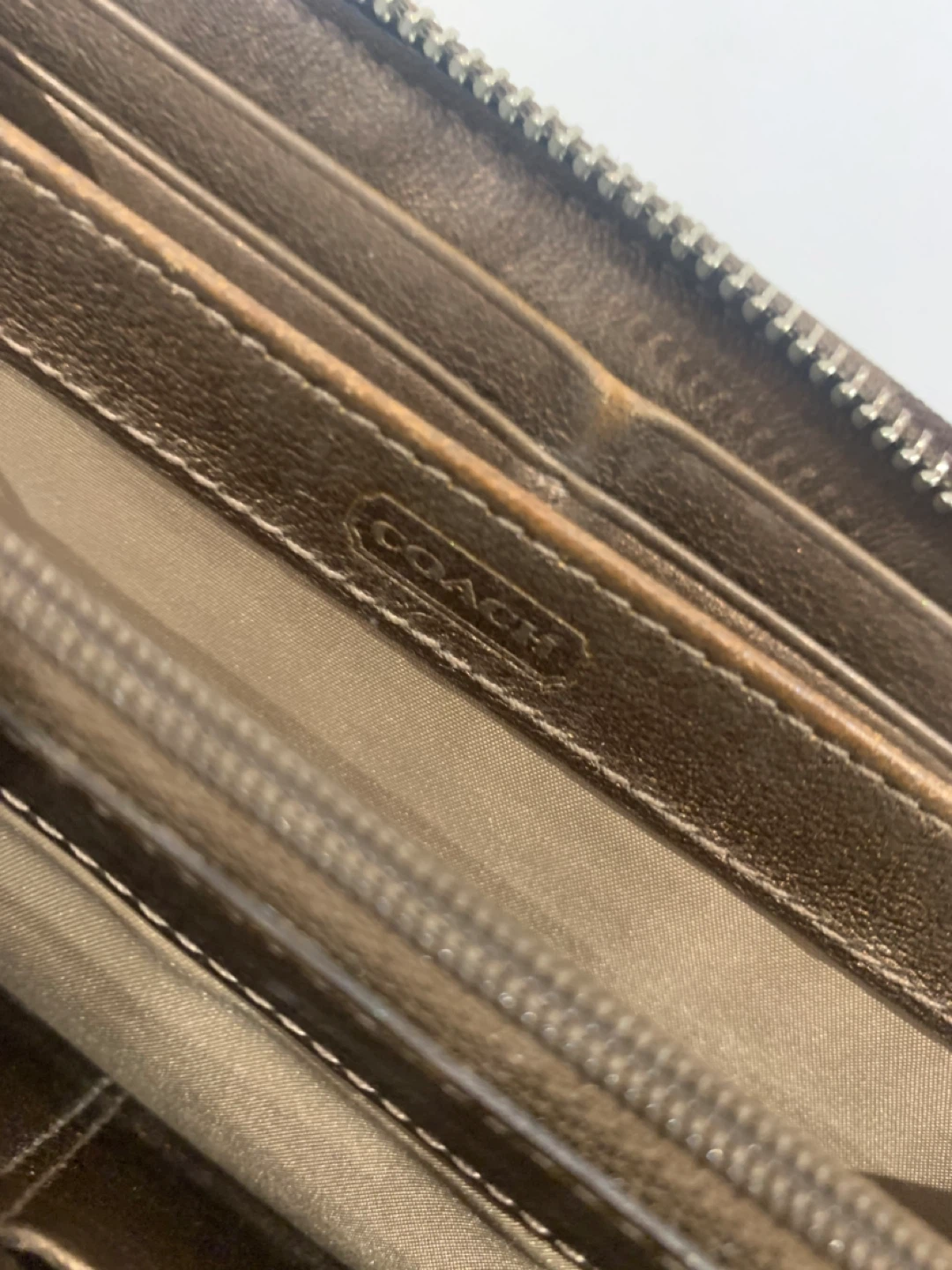 🤎🐻 Cute Coach Zipper Wallet Price Firm 🐻🤎 - photo 2