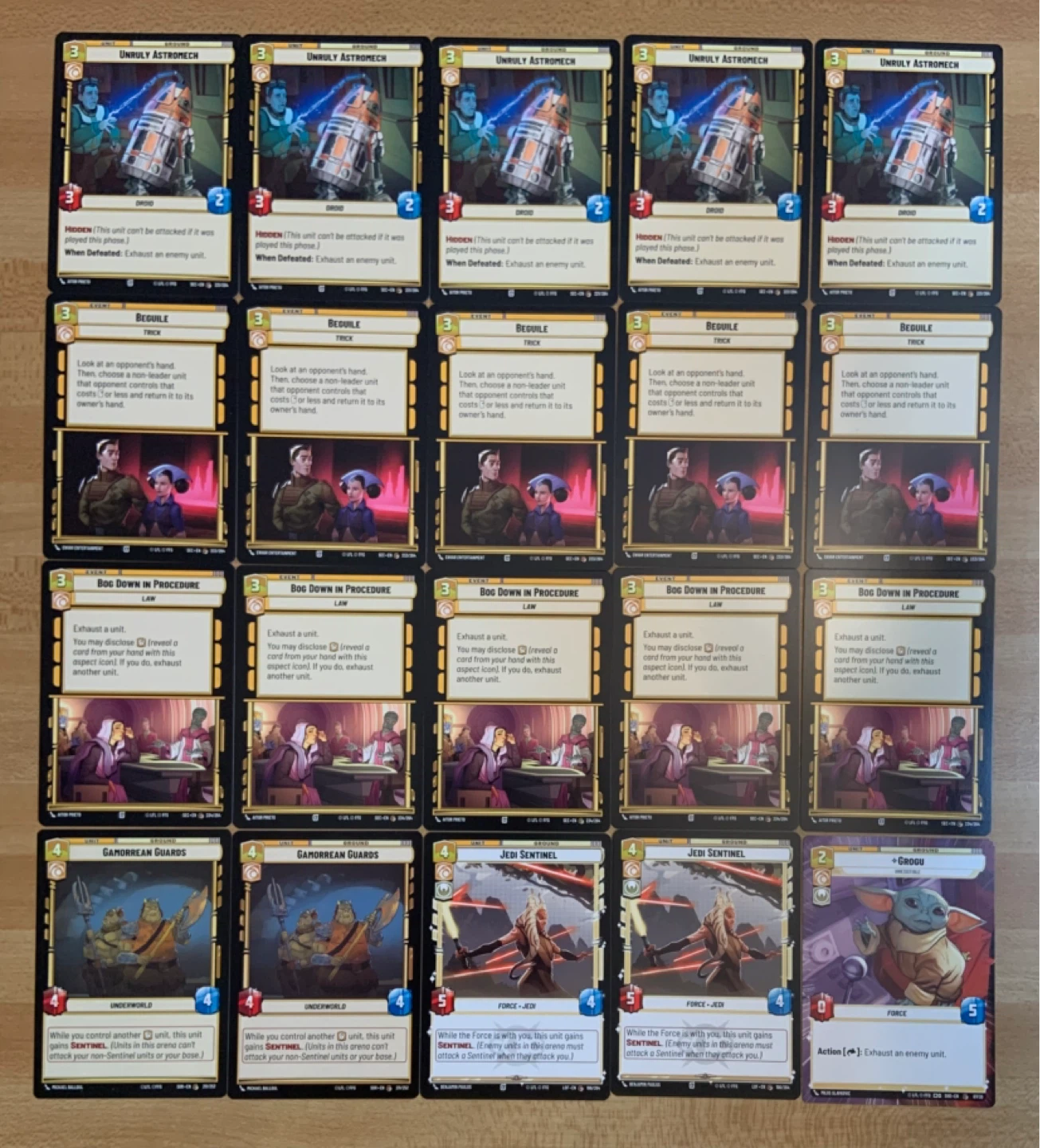 Star Wars Unlimited Bulk Card Lot 41 Cards NM Bundle - photo 2