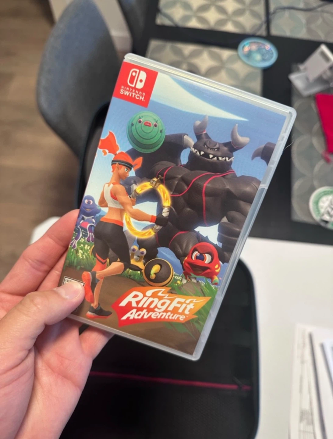 Switch RING FIT Complete Set (Ring fit + game + Travel Case) - photo 3