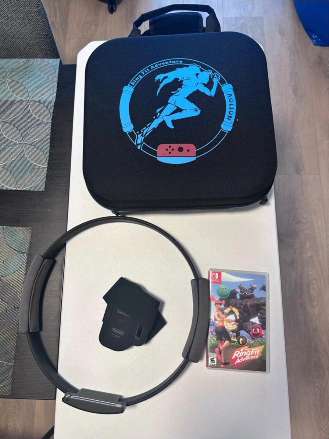 Switch RING FIT Complete Set (Ring fit + game + Travel Case)