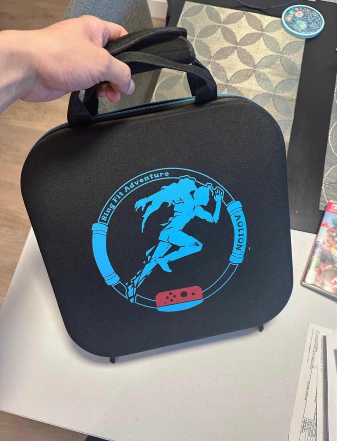 Switch RING FIT Complete Set (Ring fit + game + Travel Case) - photo 4