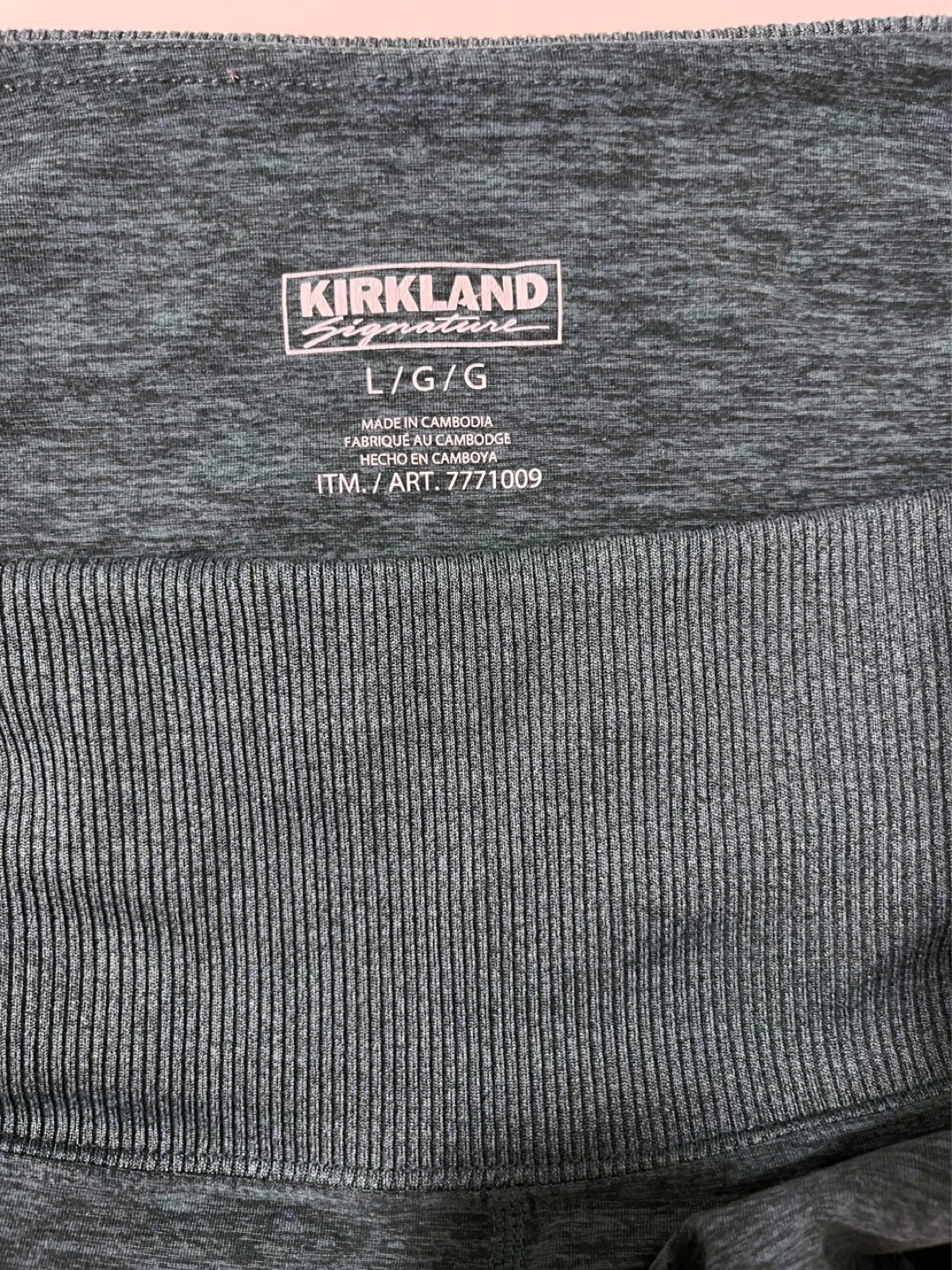 Kirkland Signature Leggings Bundle -Size L - photo 2