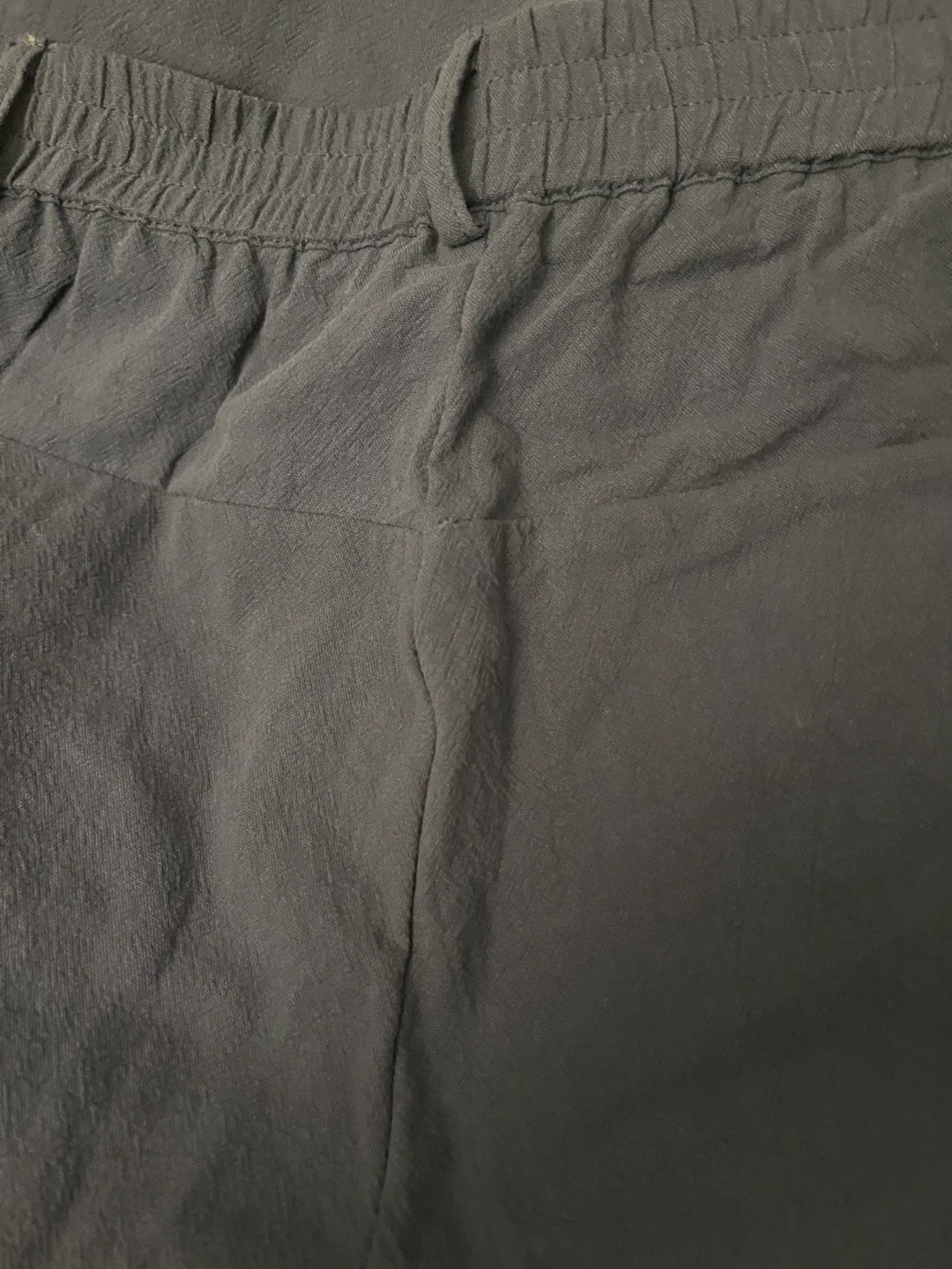 LVCBL Classic Fashion Women's Navy Linen Cotton Pants Size XL - photo 4