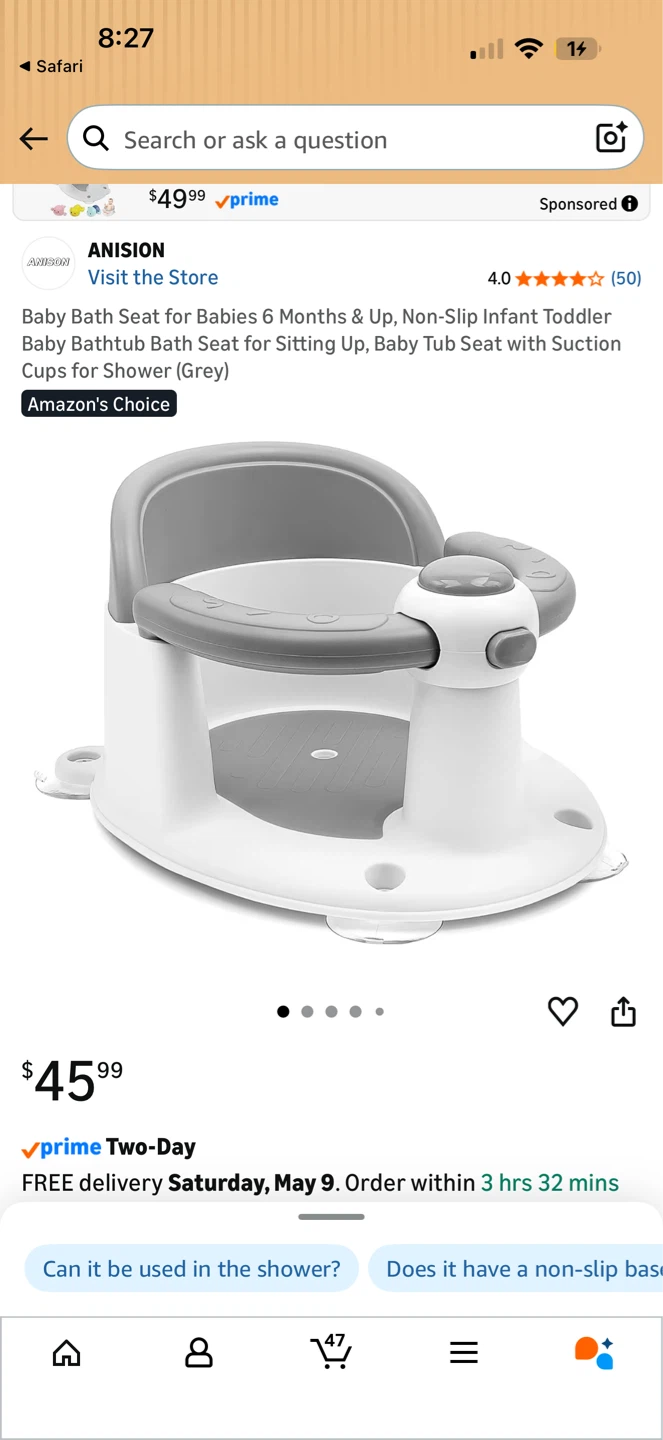 Baby Bath Seat
