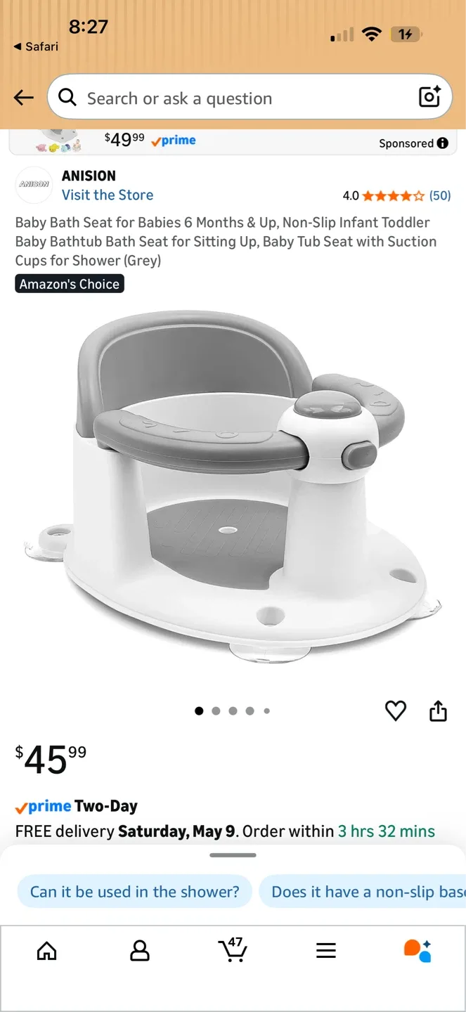Baby Bath Seat