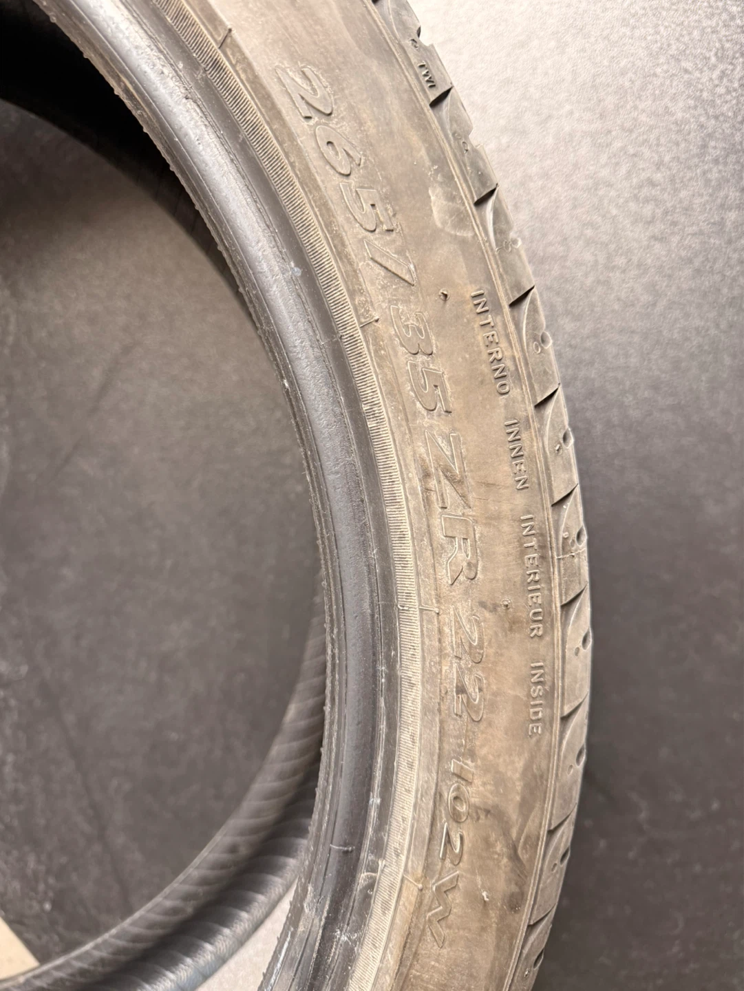 2 tires Pirelli Scorpion Verde 265/35 R22 102W Tire - photo 3