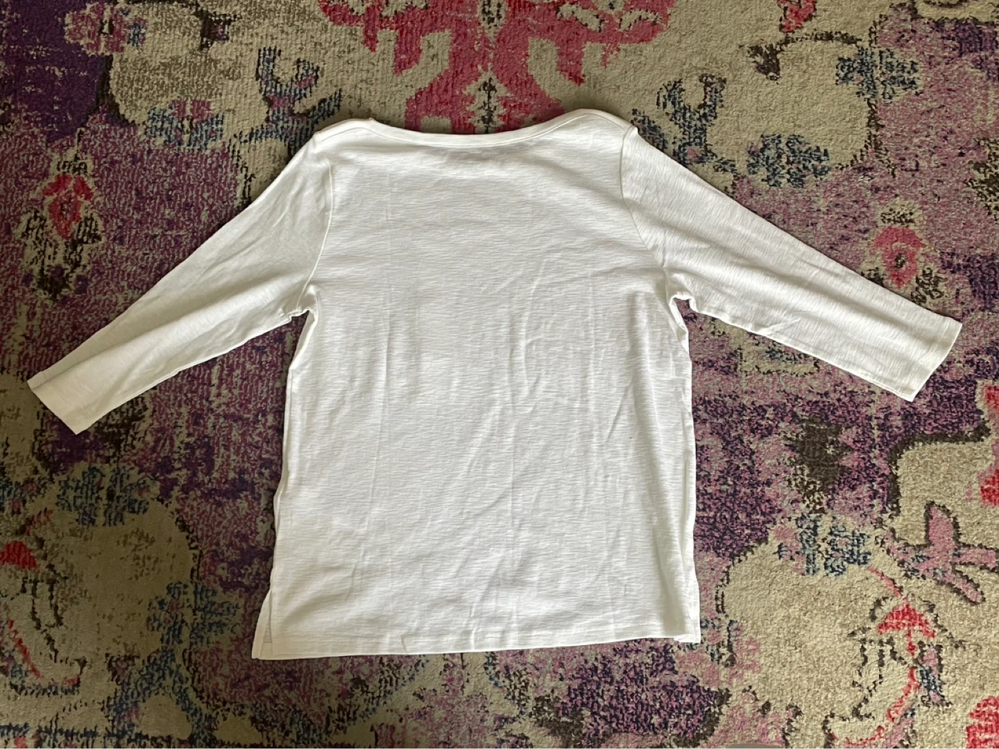 Kirkland Signature Long Sleeve Shirt - White - Size M - photo 3