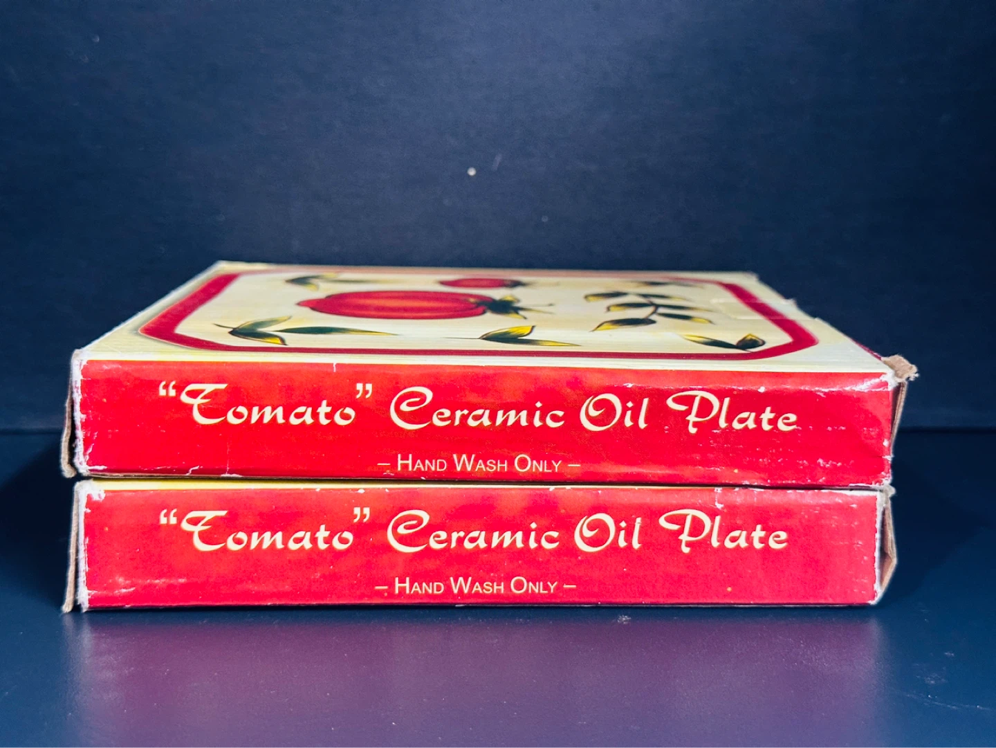 Giftco Square Ceramic Appetizer Plates Set of 2 Tomato - photo 3