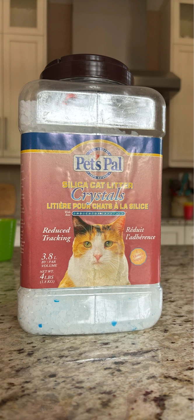 Pets Pal Silica Cat Litter Crystals 4 lbs