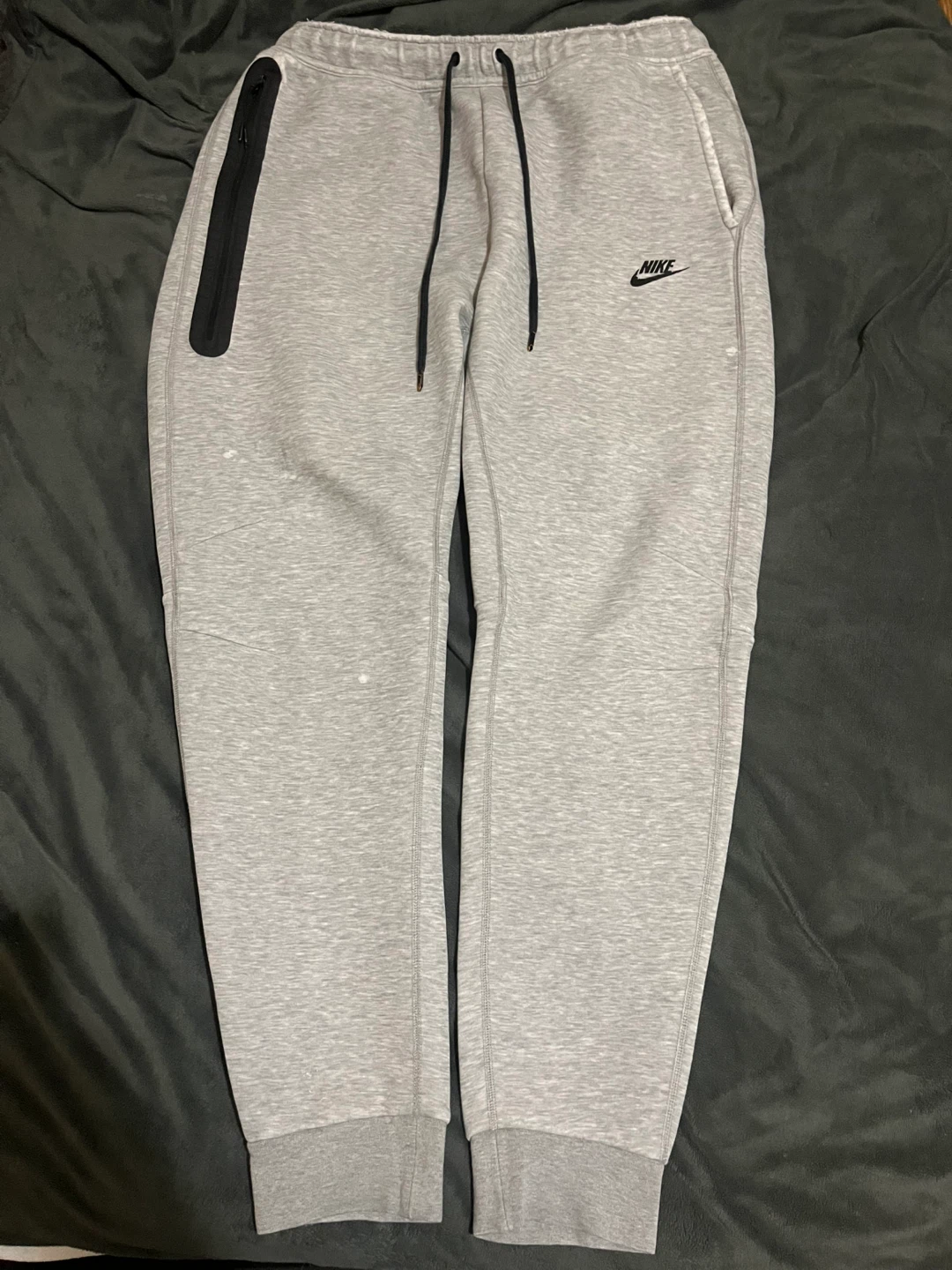Nike Tech Fleece Hoodie and Pants Set - Grey - photo 2