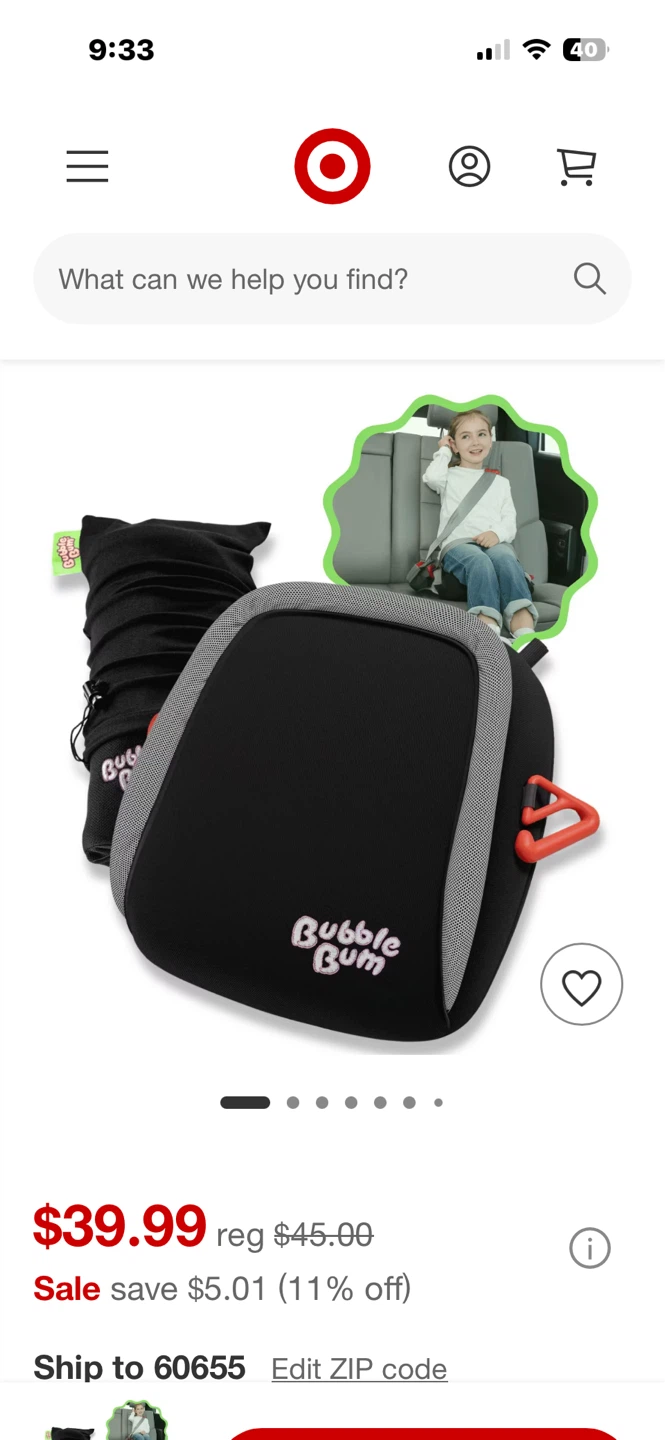 Bubble Bum Inflatable Booster Seat - photo 5