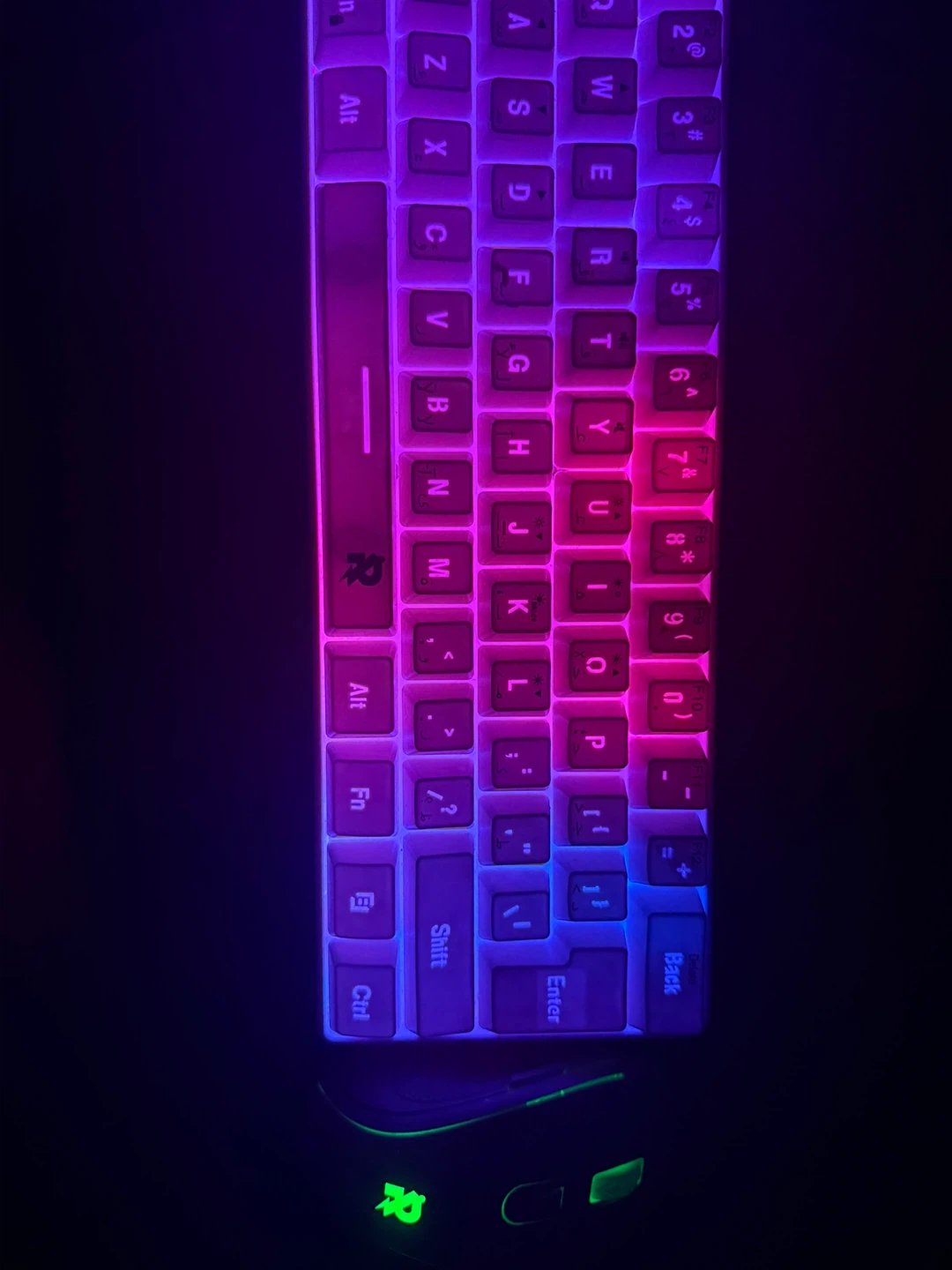 Wireless Keyboard and Mouse Combo with LED lights - photo 5
