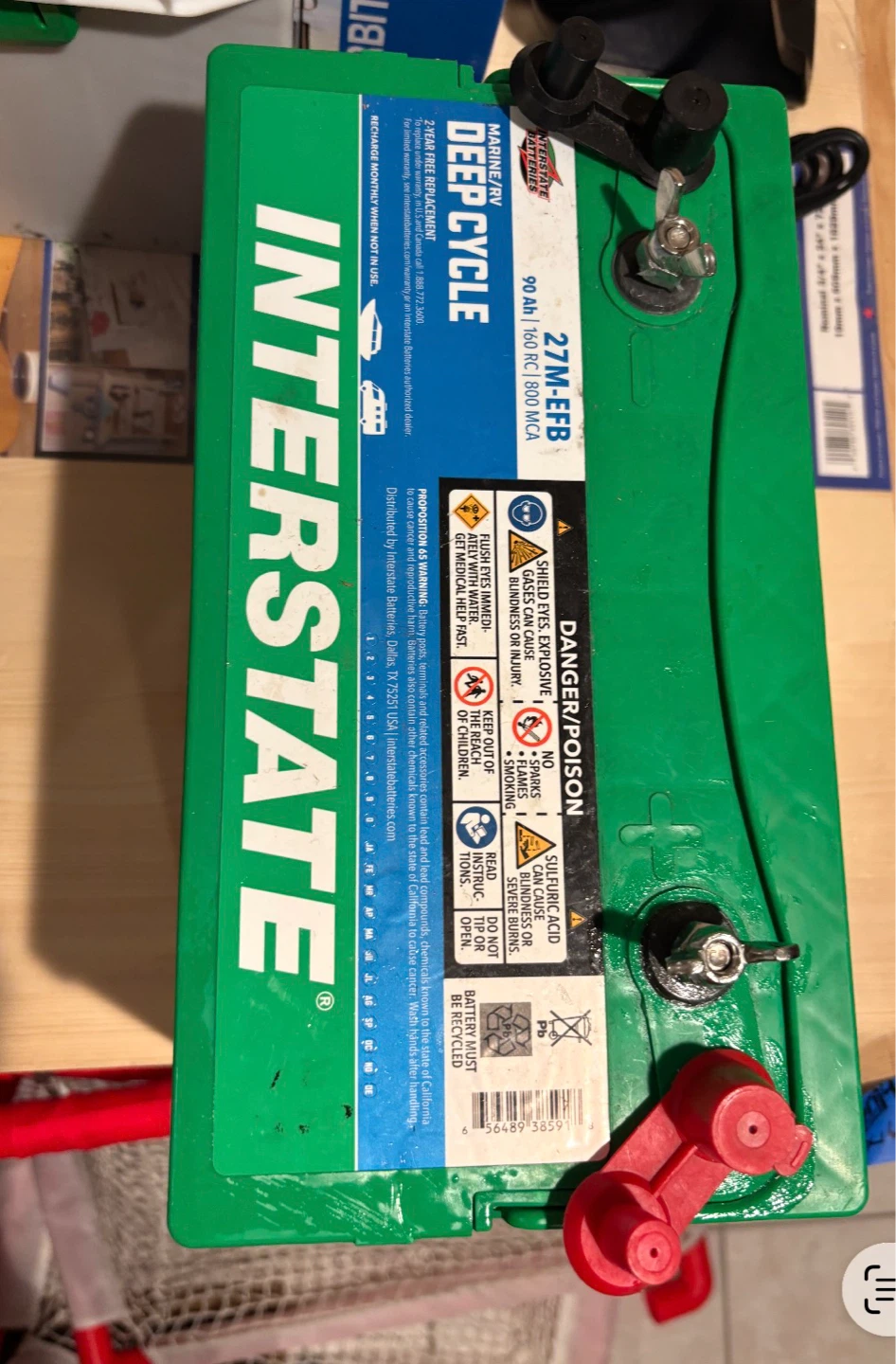 Minn Kota Endura Transom Mount Trolling Motor&Interstate Battery - photo 2